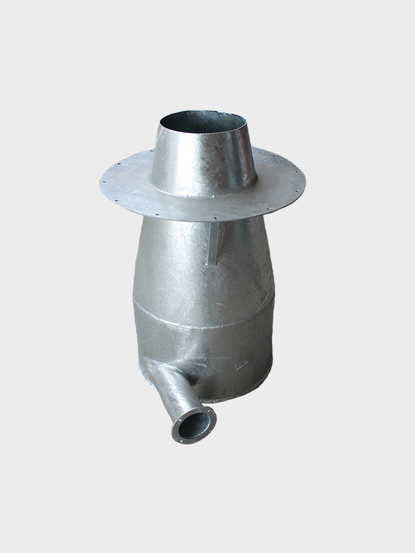 Moderne Kornbehandling - Cyklon for glasfibersilo (uden toprør)