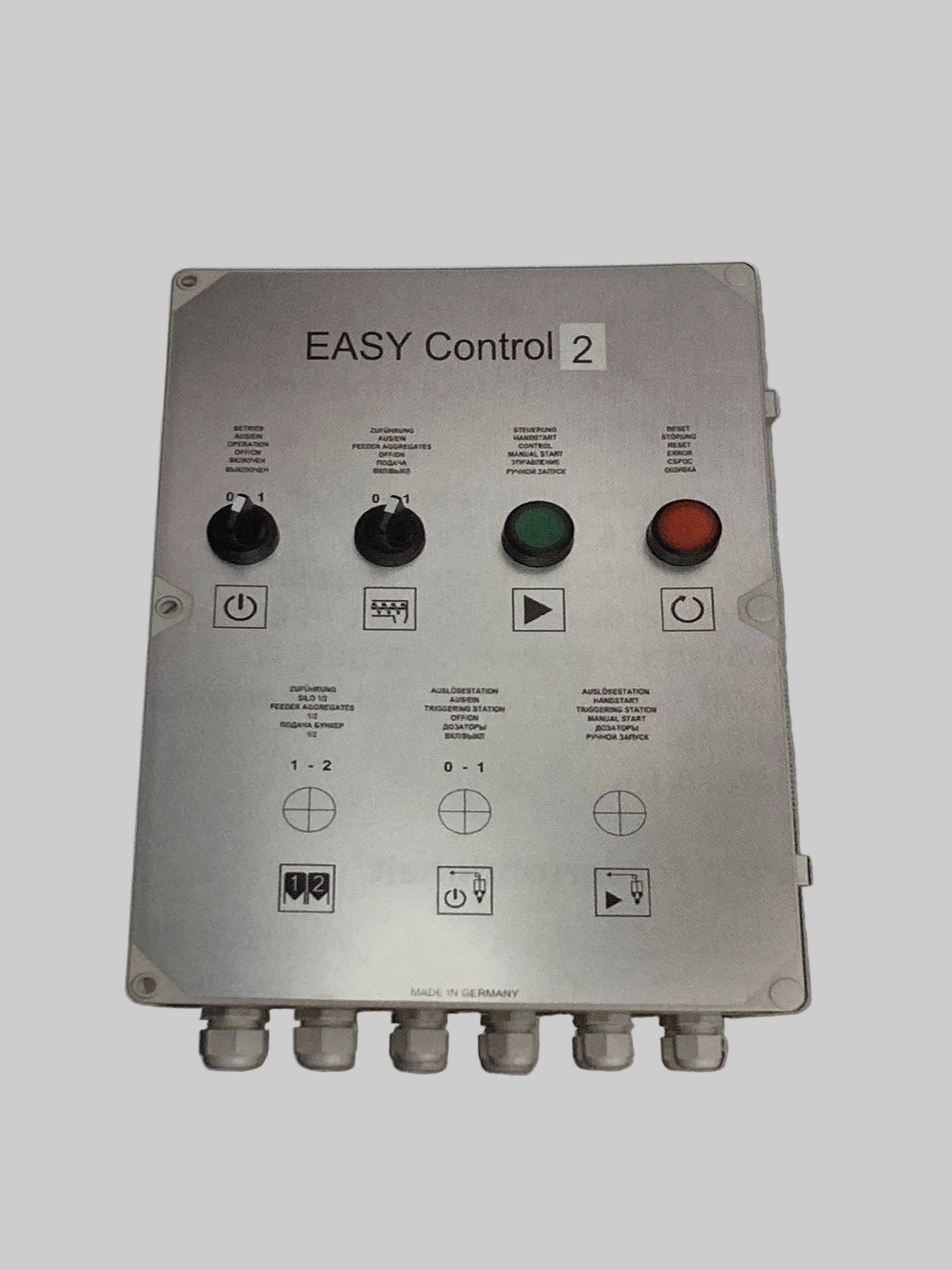 Styring EASY control II til optager med motor til foderanlæg