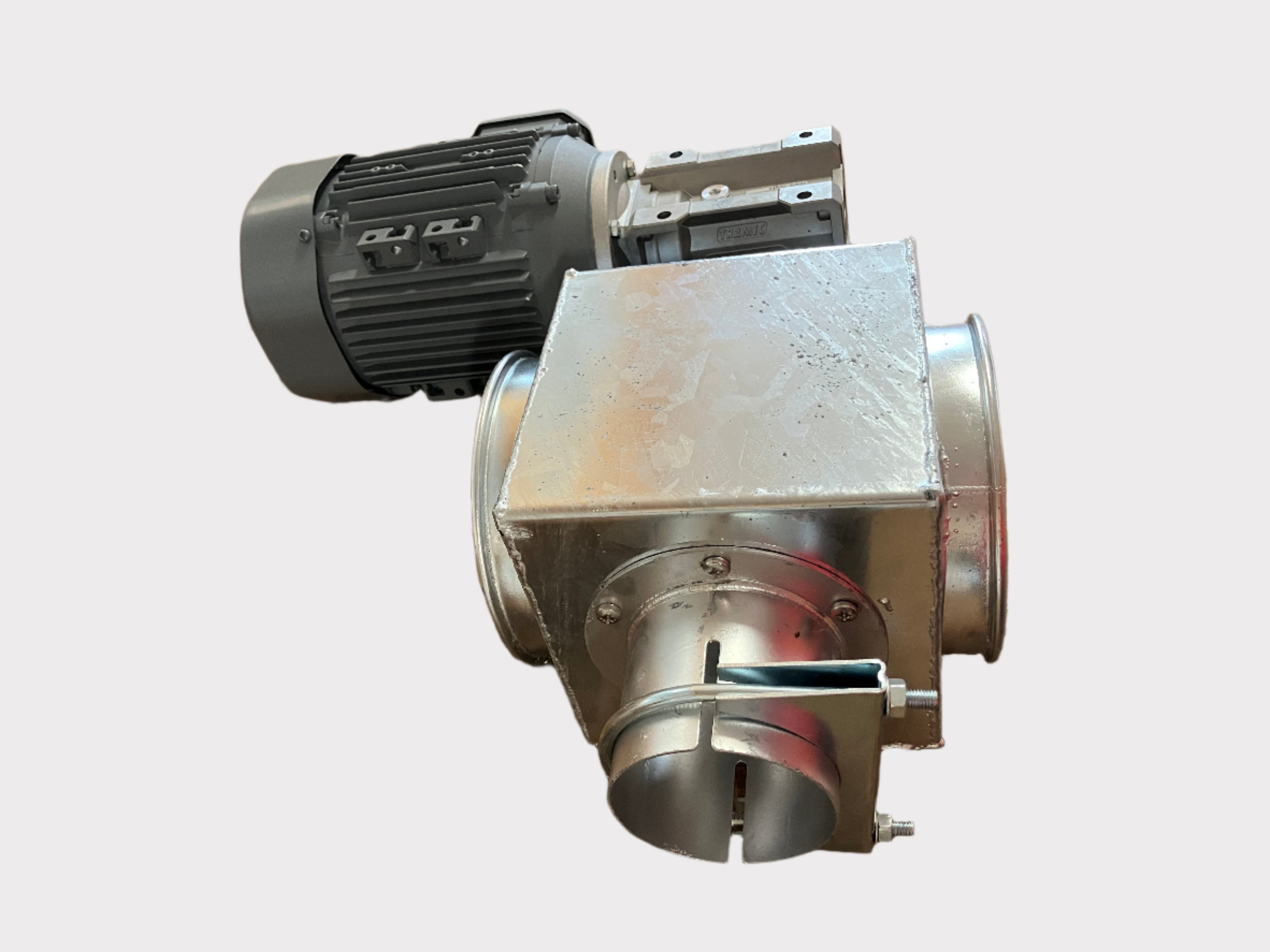 Komplet gearmotor til 75 og 90 mm snegl