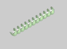 Jema Sidesnegl u/trug Ø135/S90 - Flere længder